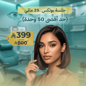 عرض بوتكس .5 مللي (حد أقصى 100 وحدة)