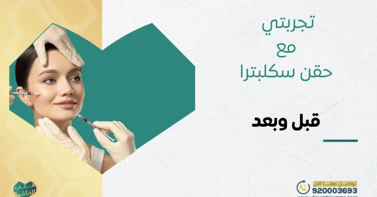 تجربتي مع حقن سكلبترا قبل وبعد